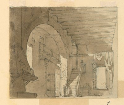 Cenário, Interior da Cozinha de Luigi Ricci