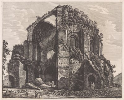 Remanescente do Templo de Minerva Medica de Luigi Rossini