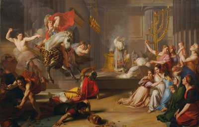 A Expulsão de Heliodor do Templo de Luigi Sabatelli
