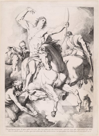 Vidi, quod aperuisset agnus... (The Four Horsemen of the Apocalypse) de Luigi Sabatelli I