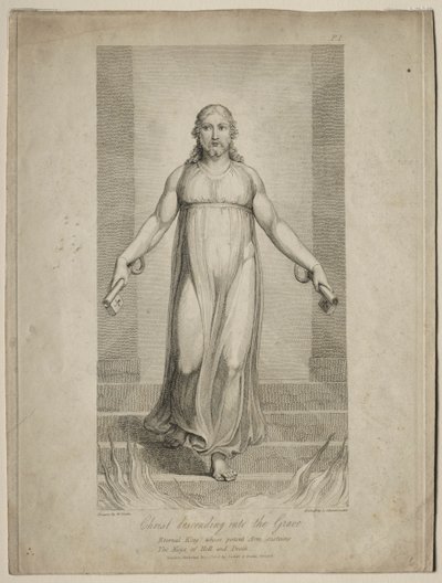 Cristo Descendo ao Sepulcro de Luigi Schiavonetti