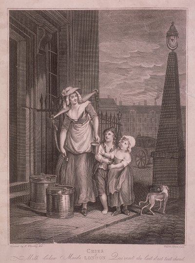 Milk below Maids