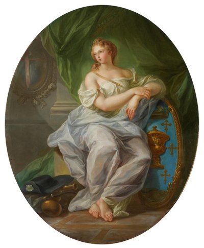 Alegoria da Galiza - Luis Paret Alcázar (1789) de Luis Paret y Alcazar