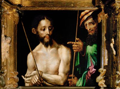 Ecce Homo (pintura sobre madeira) de Luis de Morales