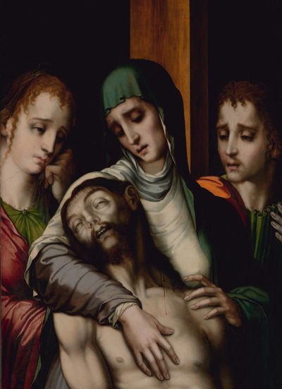 A Lamentação, ca. 1560 de Luis de Morales