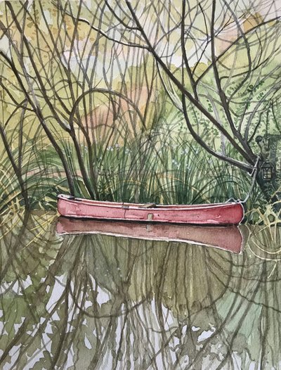 Reflexões sobre a Canoa Vermelha de Luisa Millicent
