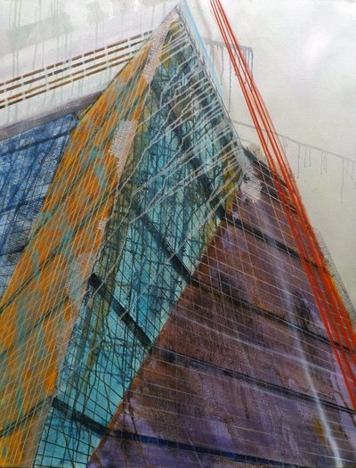 Metástrofe VII, 2016 (óleo sobre tela) de Luke M Walker