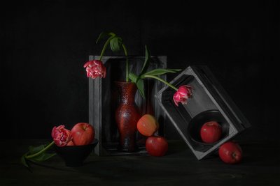 Maçãs florais escuras de Lydia Jacobs