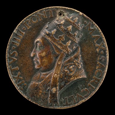 Sisto IV Francesco della Rovere, 1414-1484, Papa 1471 [anverso]. de Lysippus Junior