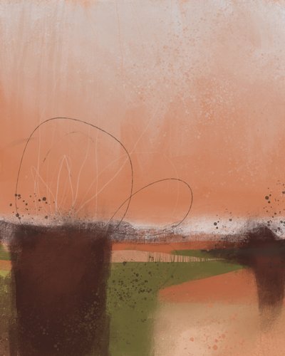 Horizonte Abstrato e Acolhedor de MANSI SAXENA