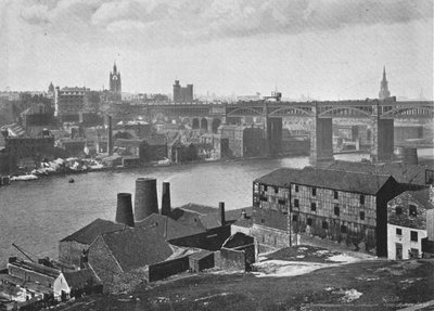 Newcastle-on-Tyne, dos bancos de coelho, c1900 de M. Aunty
