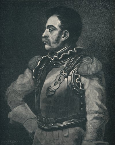 Um carabineiro, c1814, 1896 de M. Haider