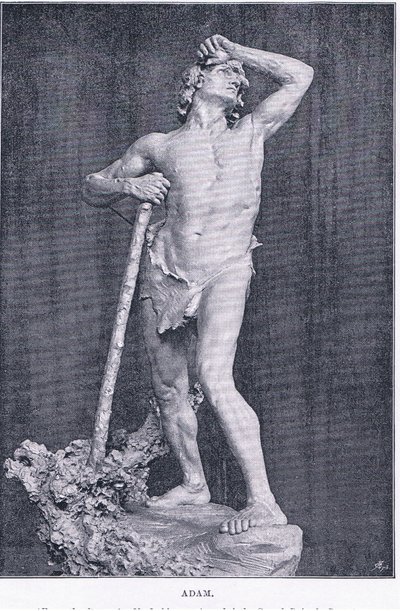 Adam, da The Magazine of Art 1893, Cassell and Company de M. Lavergne