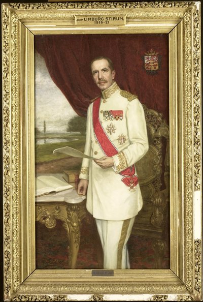 Johan Paul Conde de Limburg Stirum (1873-1948). Governador Geral (1916-1921) de M. Loebell