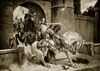 O combate entre William e Robert em Gerberoy de M. Mackinlay