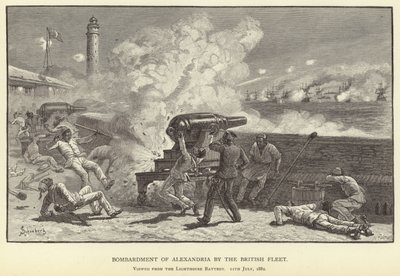 Bombardeio de Alexandria pela frota britânica de M. Schonberg