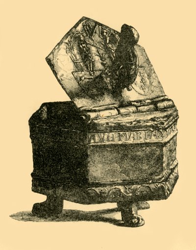 Recipiente de estanho, c1300, 1881. de M Sullivan
