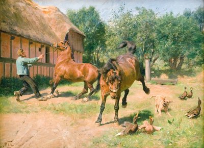 Cavalos com tesão de M. Therkildsen
