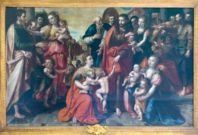 Jesus entre as crianças de Maarten de Vos