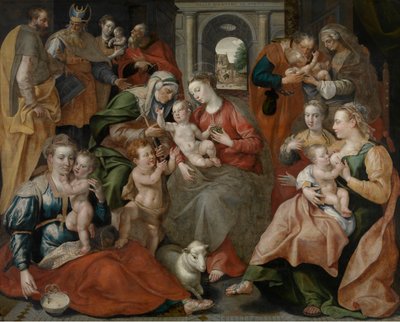A família de Santa Ana de Maarten de Vos