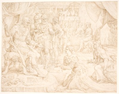 Judite diante de Holofernes de Maarten van Heemskerck