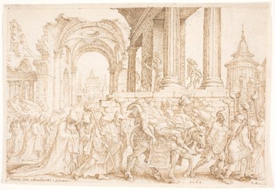 enterro de Sansão de Maarten van Heemskerck