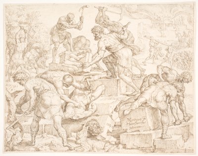 A Destruição do Altar de Baal de Maarten van Heemskerck