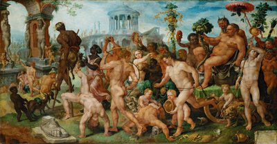 A procissão triunfal de Baco, c. 1536 de Maarten van Heemskerck
