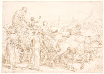 Carruagem Triunfal querer de Maarten van Heemskerck