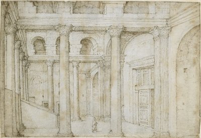 Pórtico do Panteão de Maarten van Heemskerck