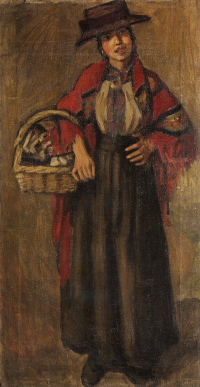 O Cigano (óleo sobre tela) de Mabel F. Layng