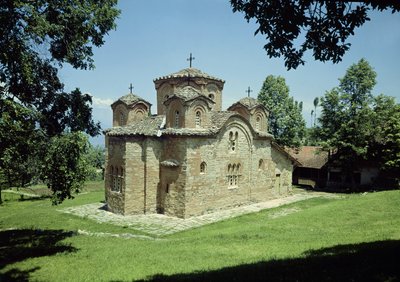 Mosteiro Igreja de São Pantaleão, construído c.1164 de Macedonian School