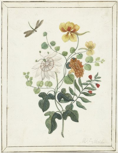 Natureza Morta das Flores de Machtelt Moninckx