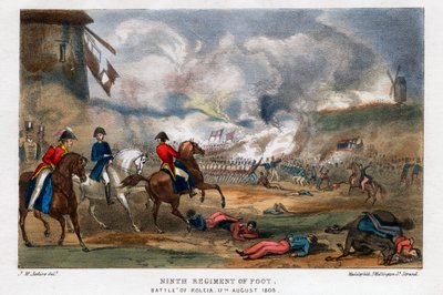 Nono Regimento do Pé, Batalha de Roleia, Portugal, 17 de Agosto de 1808. de Madeley