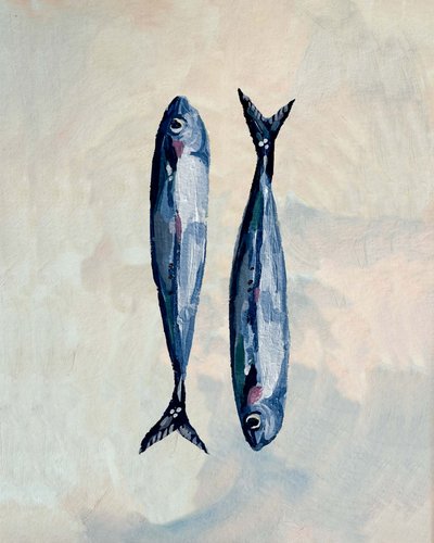 Sardinhas em molho azul de Madison Phipps