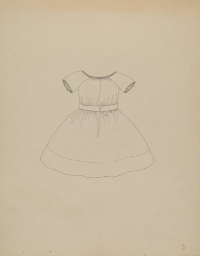 vestido de menino de Mae A. Clarke