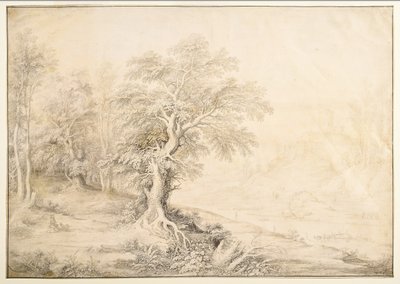 paisagem do rio de Maerten de Cock