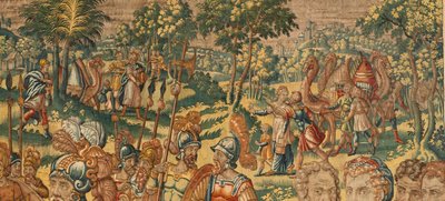 História de Gideon, juiz e guerreiro dos hebreus, finais do século XVI (tapeçaria) de Maerten van Heemskerck