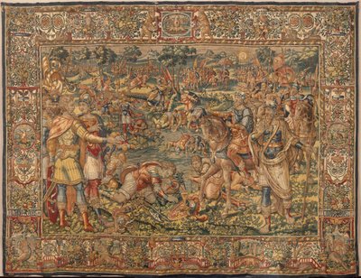 História de Gideon, finais do século XVI (seda e lã) de Maerten van Heemskerck