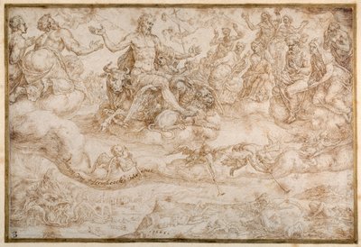 O triunfo de Cristo de Maerten van Heemskerck