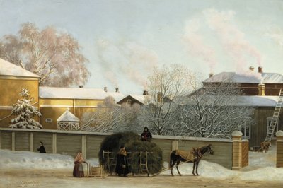 Annankatu numa manhã fria de inverno de Magnus von Wright