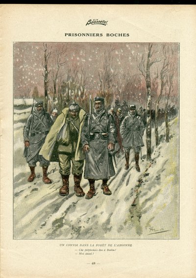 La Baionnette, Satirical in Colors de Henri Maigrot