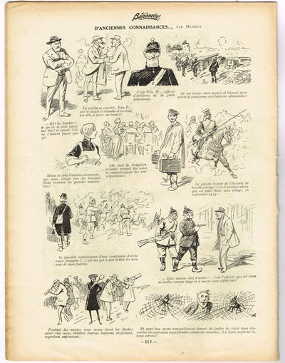 La Baionnette, Satirical in Colors de Henri Maigrot