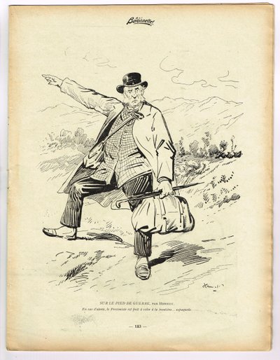 La Baionnette, Satirical em Cores de Henri Maigrot