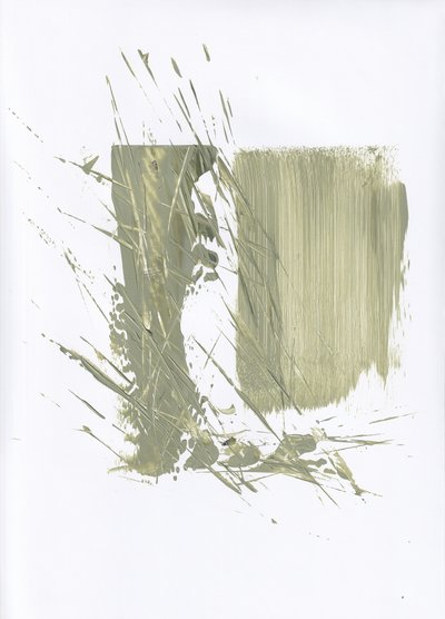Traços verdes abstratos de Maira Ribena