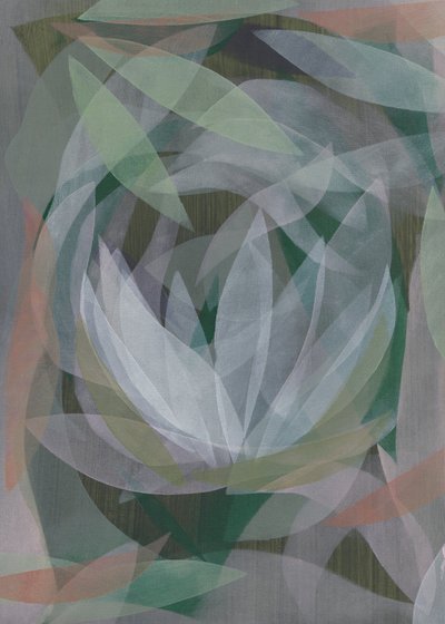 Flores de lótus abstratas de Maira Ribena