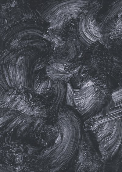 Abstrato cinzento dinâmico de Maira Ribena