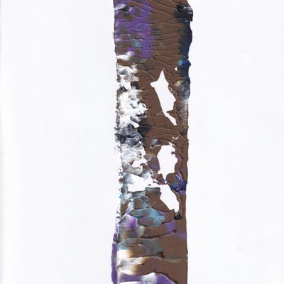 Faixa de tinta texturada de Maira Ribena