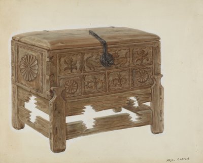 Casa en Mesita ou Peito em Pé, c. 1939. de Majel G. Claflin