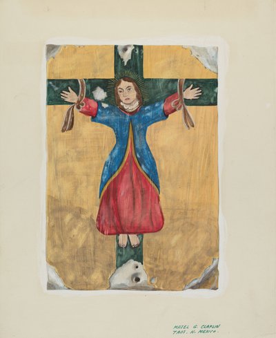 Pintura de Santa Liberata, c. 1939. de Majel G. Claflin